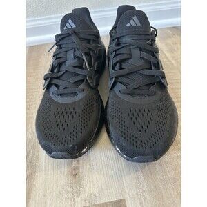 Adidas Pureboost Mens Size 8.5 Black Mesh Running Shoes Sneakers